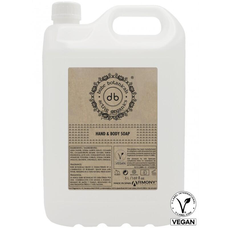 3 Recargas Jabón de Manos y Cuerpo 5L Bube Botanicals